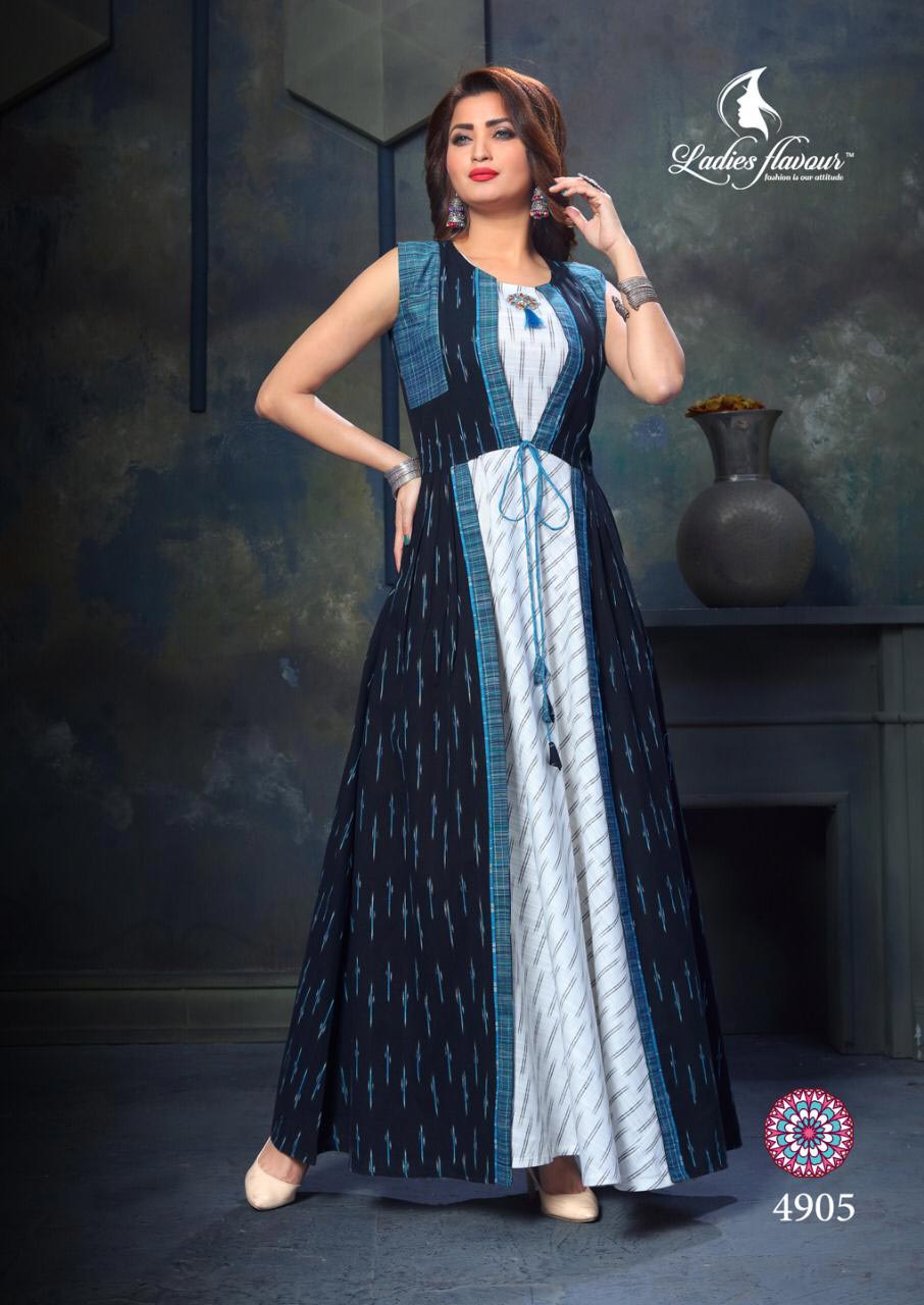 Ram-Leela Vol-4 Ladies Flavour ikkat Cotton Kurti Ram-Leela Vol-4 Ladies Flavour ikkat Cotton Kurti